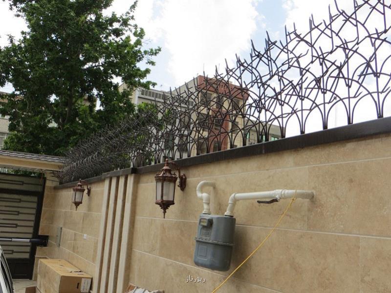 درب فلزی ورودی ساختمان