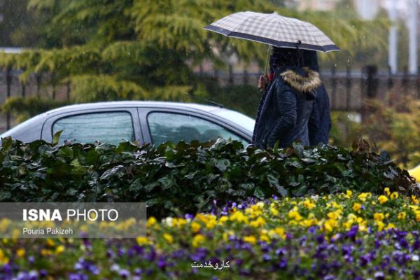 بارش پراكنده باران در بعضی مناطق كشور از هفته آتی