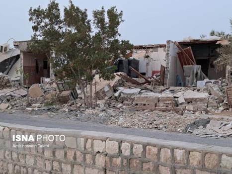 آخرین وضعیت مناطق زلزله زده هرمزگان ۷ساعت بعد از زلزله