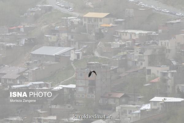 جولان آلاینده ها در تهران به وقت بامدادان