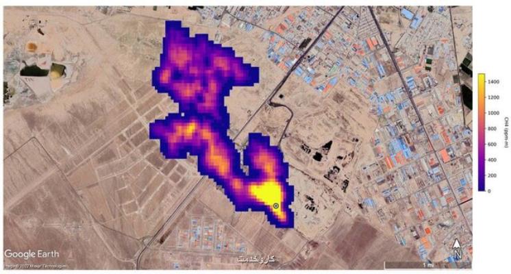 واکنش محیط زیست به گزارش ناسا در رابطه با توده گاز متان در جنوب تهران