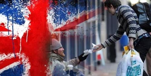 افزایش فقرای انگلیس به 14 و چهار دهم میلیون نفر