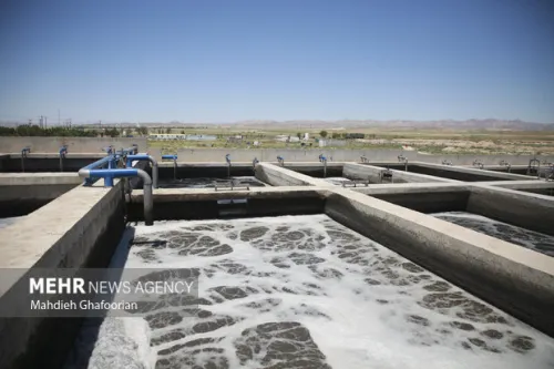 بهره برداری از تصفیه خانه فاضلاب واحد صنعتی فولاد در بوئین زهرا