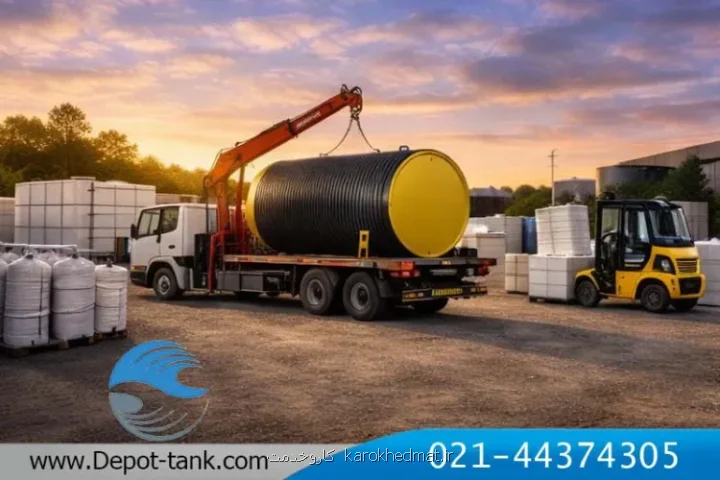 گروه صنعتی دپوت تانک نقطه اتصال مهندسی، تولید و اجرای تجهیزات سیالات