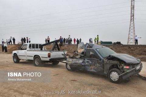 تلفات رانندگی به ۹۰۰۰ نفر كاسته می شود